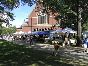 Farmers' Market at Harvard