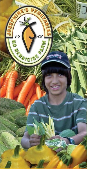 Josephines vegetables No herbicide since 1982