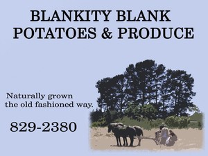 Blankity Blank Potatoes & Produce