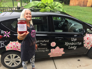 The Kombucha Lady at Dodson's Promised Land Farm